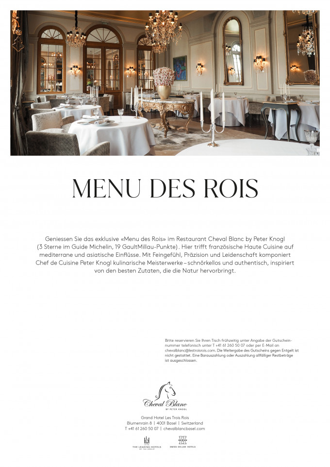 Menu des Rois
