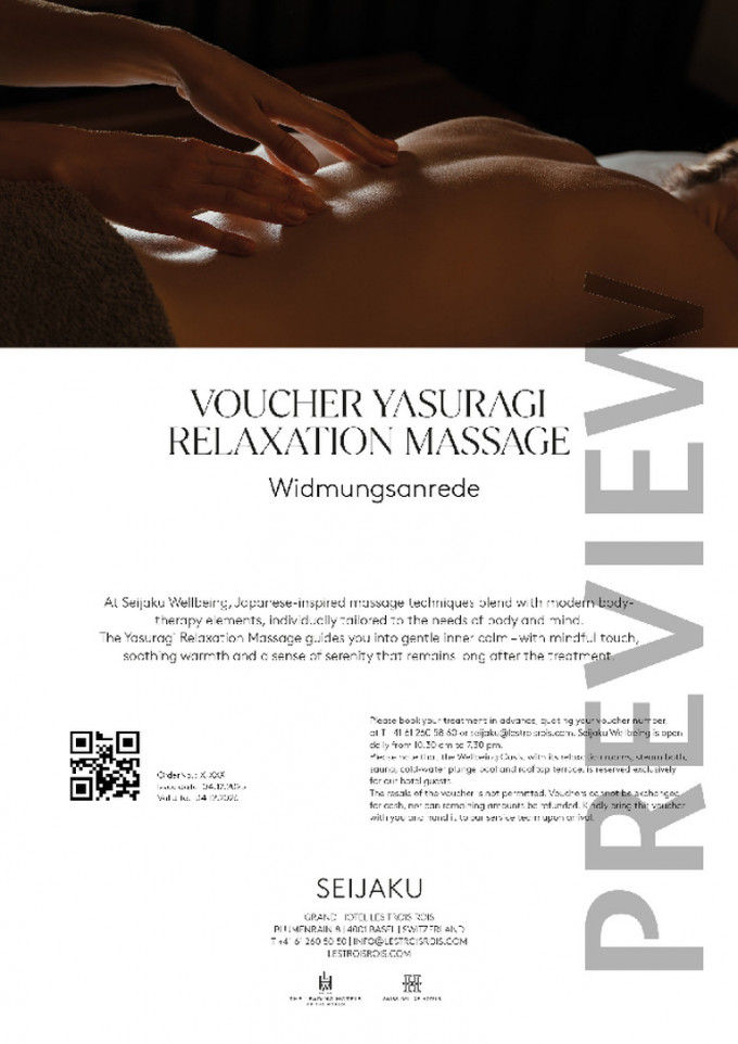 Yasuragi — Relaxation Massage