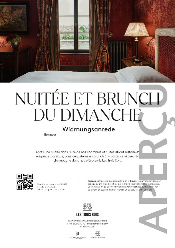 Nuitée et brunch du dimanche